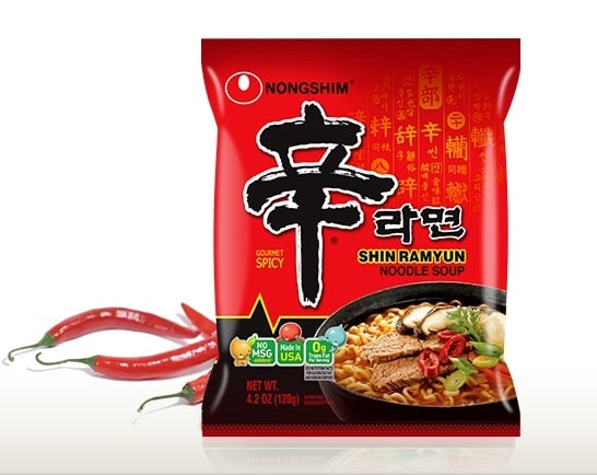 Shin Ramen Hot & Spicy 120g