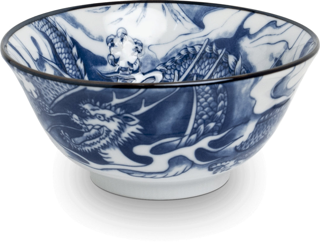 Bowl Black & Blue Dragon SET Ø15 cm | H6.5 cm