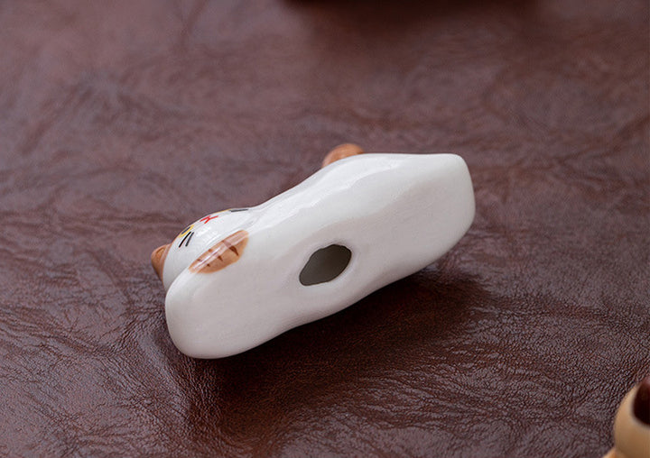Nippon Chopstick Holder Lying Cats 4pcs