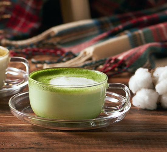 Uji matcha latte made with milk 100g