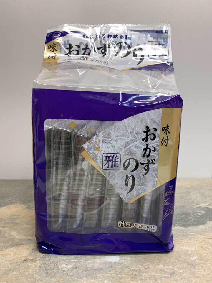 Seasoned Seaweed Sheets Matsutani Nori 8 x 6pcs