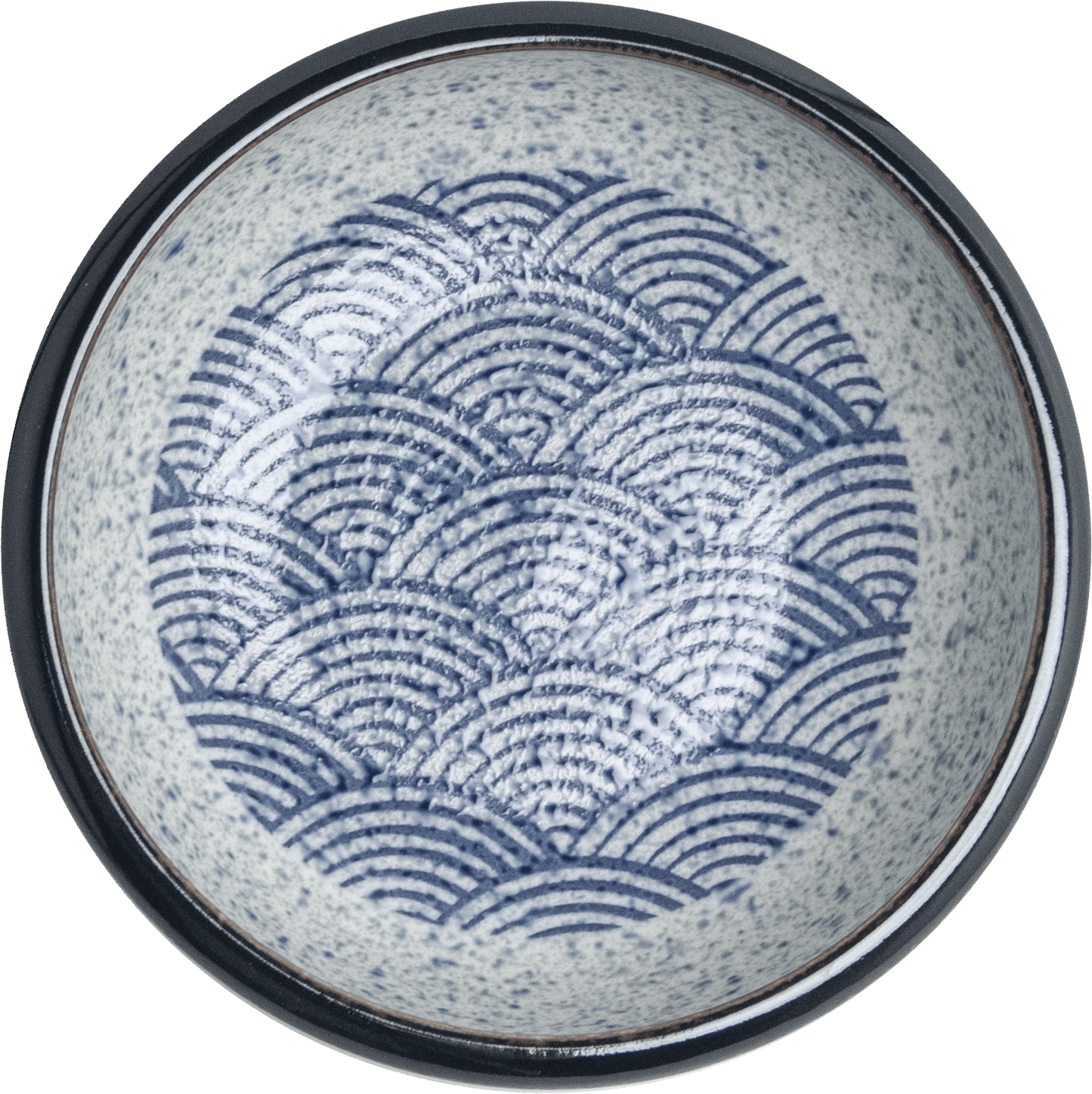 Schaal Japanse wave  Ø23,5 cm | H7,5 cm