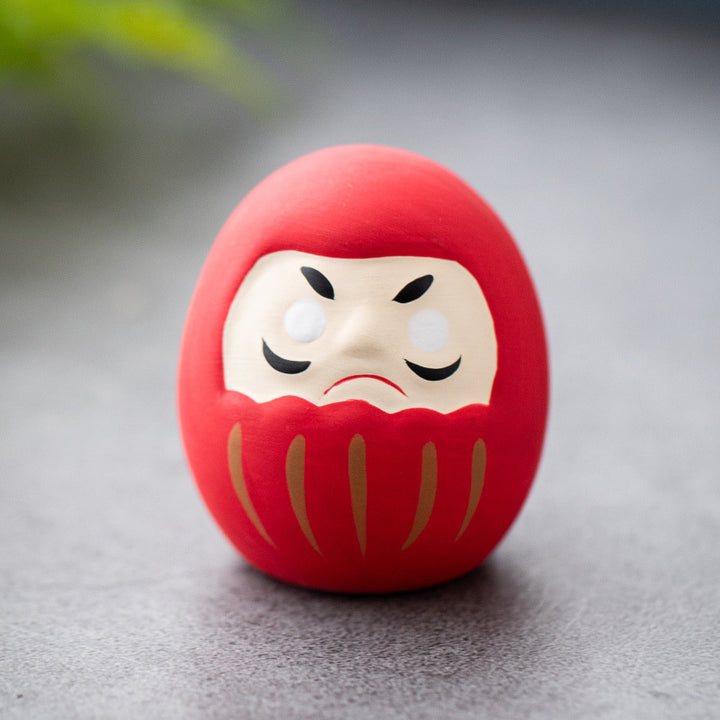 Nippon Daruma Ornament Red (Aka 4*4*4.5cm)