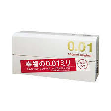 Sagami Original Japan Condom 0.01 5pcs