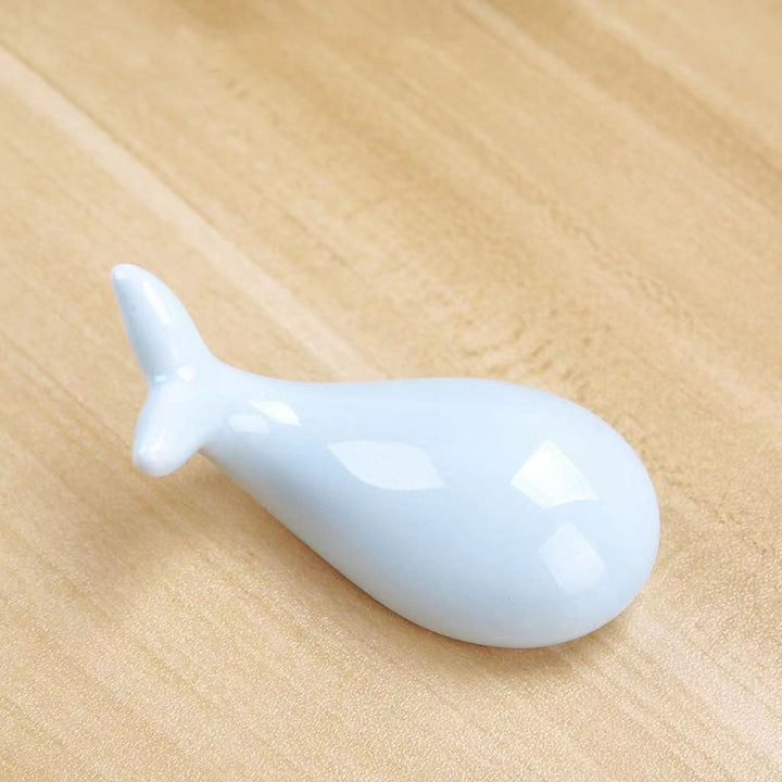 Japanese Chopstick Holder Whale blue I 4ps