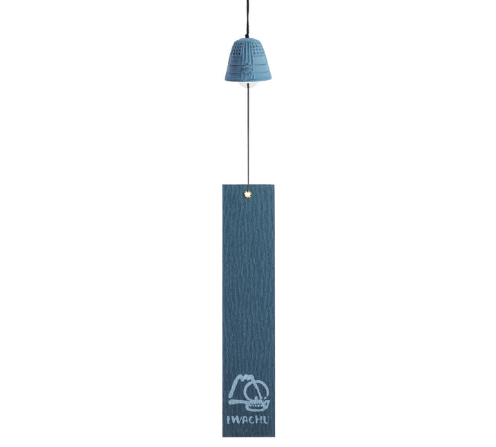Iwachu Furin Feng Shui Bell Light Blue 4,5 cm