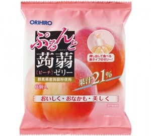 Orihiro konjac jelly peach 120g