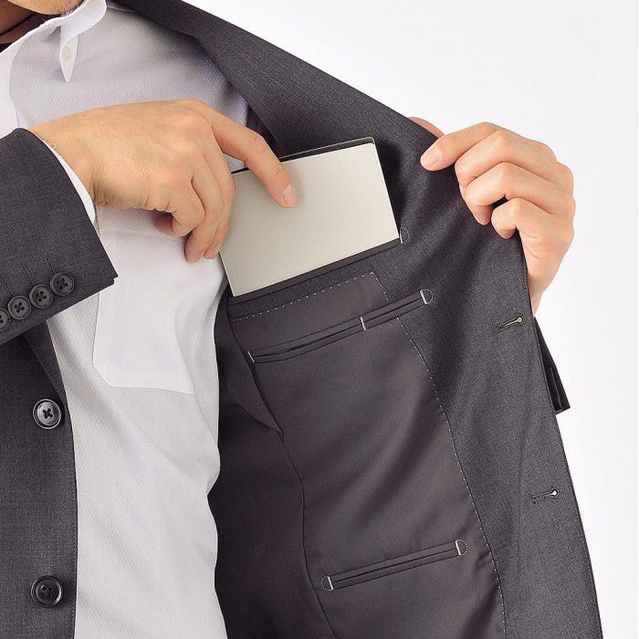 SMART FIT Japan Smart Fit Carrying Pocket for Travel Passport Black