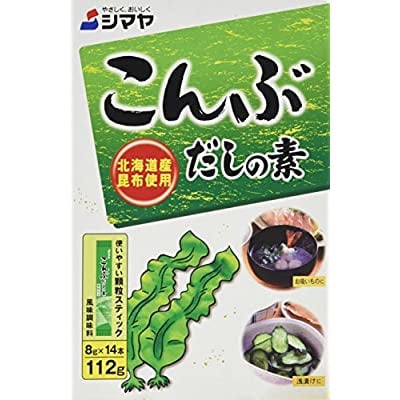 Yamaki Kombu Dashi (Soup Base Powder Kombu Seaweed) 112g (8p