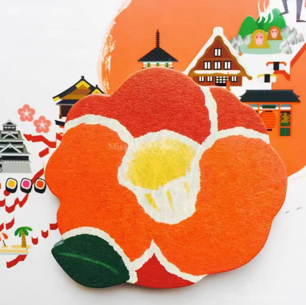 Japanese DIY Gift Message Card Camellia – SEIKATSU Japan Lifestyle