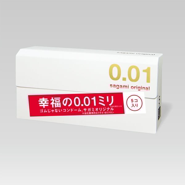 Sagami Original Japan Condom 0.01 5pcs