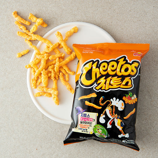 Lotte Cheetos Korean Hot & Sweet flavour  82g