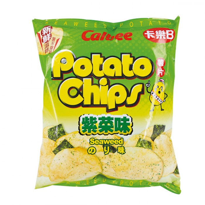 Calbee Potato Crisps Seaweed 55g