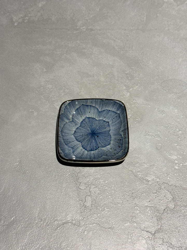 Mino Old Japan design plates set  Ø9 cm | 5 pcs