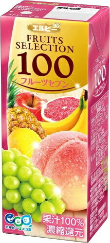 Fruits Selection Fruits Seven 100 Kami Pack 200ml