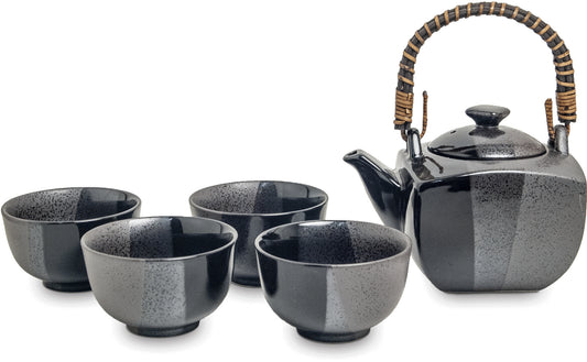 Hon Black Tea set with 4 cups 600ml