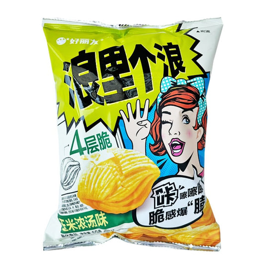 Orion Korean Popular Snacks Chips Corn Soup flavour 65g