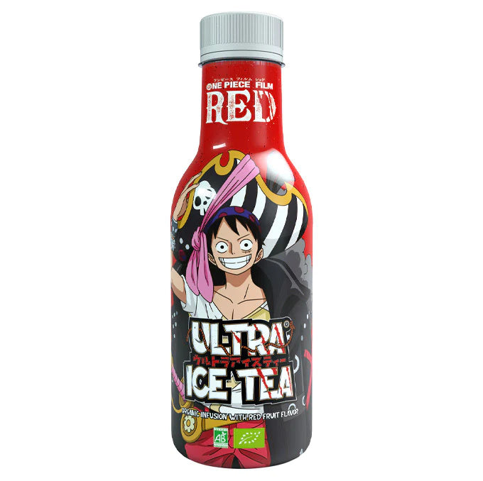 One Piece: Luffy Ultra Iced Tea Organic Red Fruit Tea 500ml