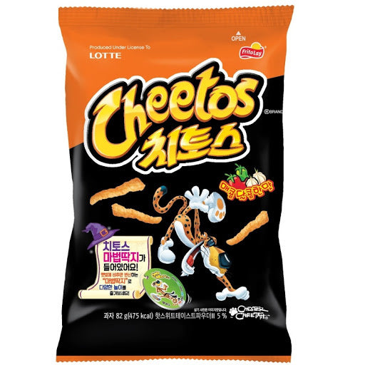 Lotte Cheetos Korean Hot & Sweet flavour  82g