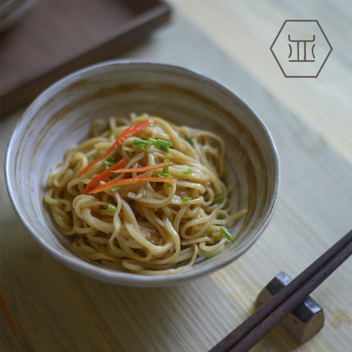 Nippon Toki Handmade Rice / Ramen bowl Tedzukuri White (shiro 14.5*6.5cm 420ml)