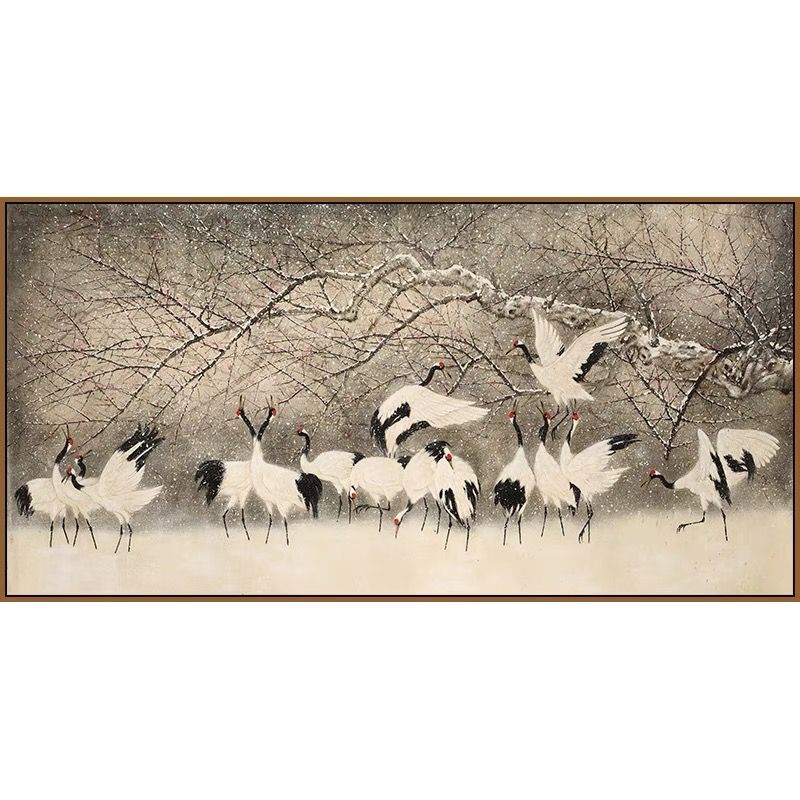 Japanese Famous Wall Art A Thousand Years Crane 160*80 cm