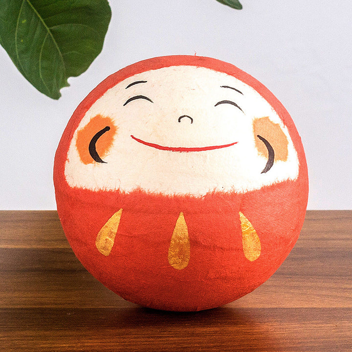 Kyoto paper mâché Washi Tumbler Roly-poly Bell Ornament Dharma