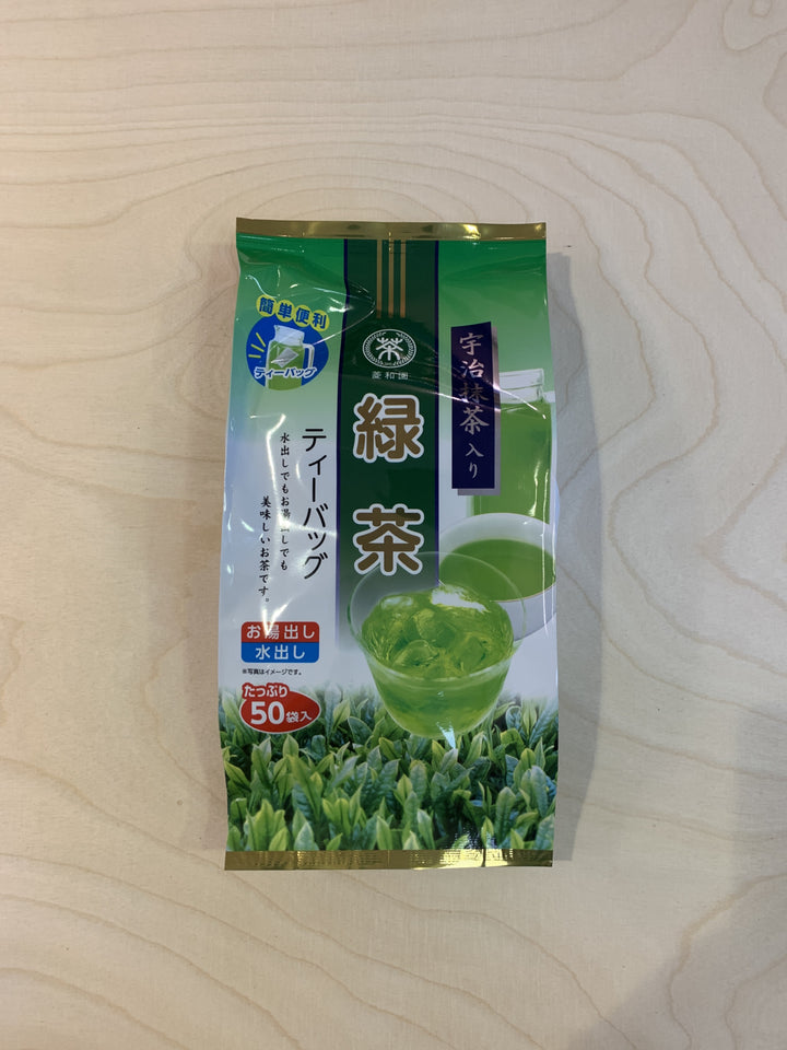 Itoen Ryokucha Green tea Matcha Blend Premium bag Pack of 50