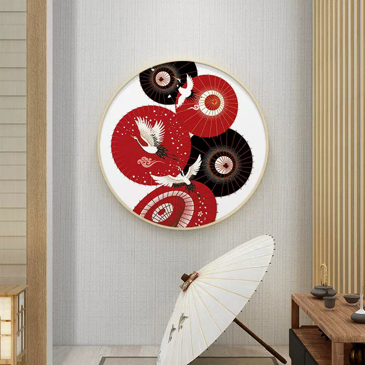 Japanese Famous Wall Art Carp Kites Koinobori 40*40cm