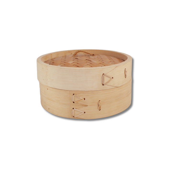 Bamboo Steamer Basket 1 layer with lid Ø30 cm