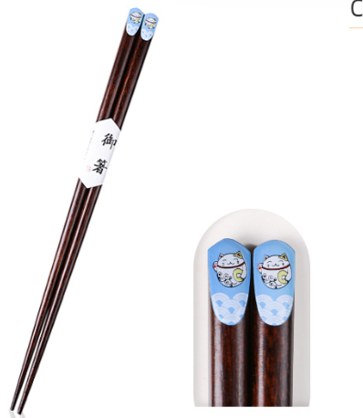 Nippon Chopsticks with Lucky Cat / Type C