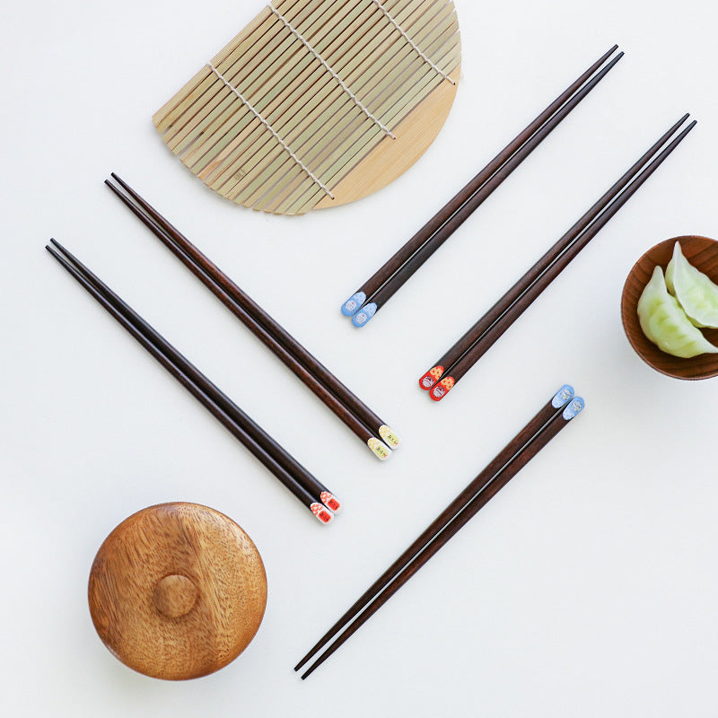 Nippon Chopsticks with Lucky Cat / Type F