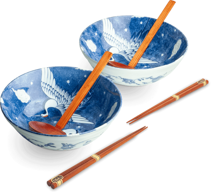 Crane Ramen Komen SET Ø21 cm | H8 cm