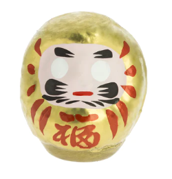 Daruma Gold Wealth 11cm