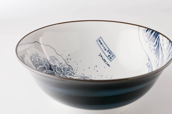Hokusai Fuji Ramen bowl SEIKATSU Ø21 x H8,5cm
