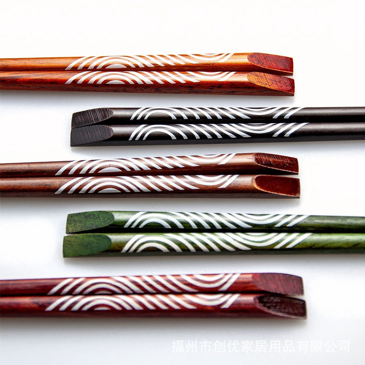 Chopsticks Wave wood 2 Pairs