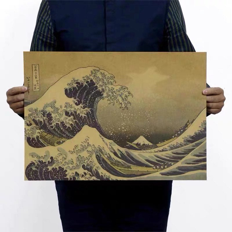 Kanagawa Wave Poster 42*30 cm (A3)