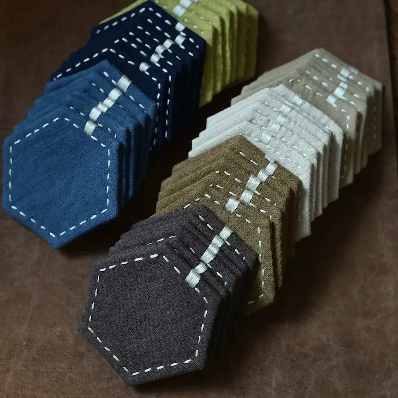 Sashiko Tea Cup Coaster
