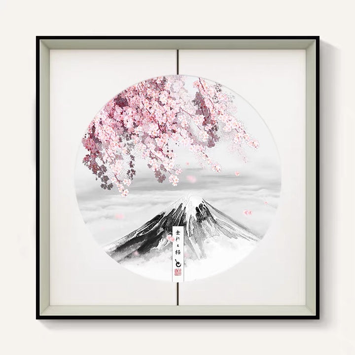 Japanese Famous Wall Art Cherry Blossom Sakura 50*50 cm
