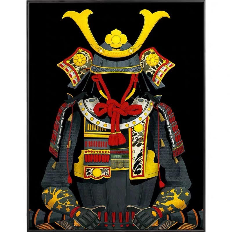 Japanese Samurai Painting 113cm*143cm*5cm