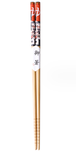 Nippon Bamboo Chopsticks with Lucky Cat C