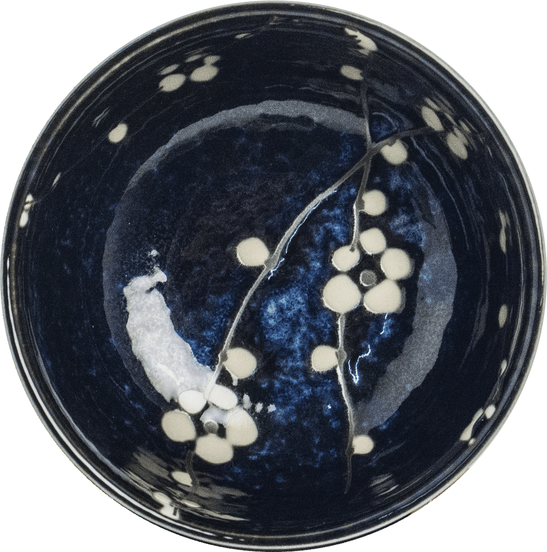 Matcha Bowl Hana Blue  Ø13 x H7 cm
