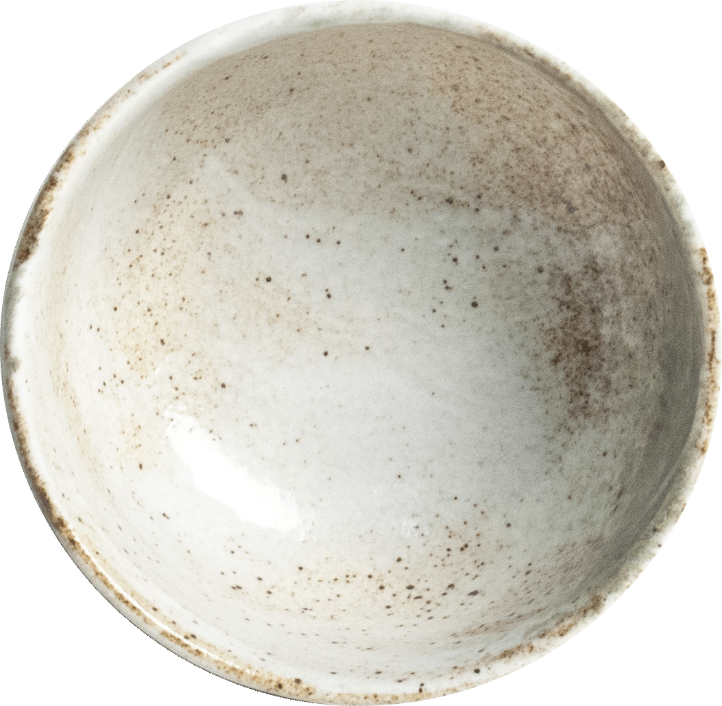 Matcha kom volle Maan light yellow  Ø13 x H7 cm