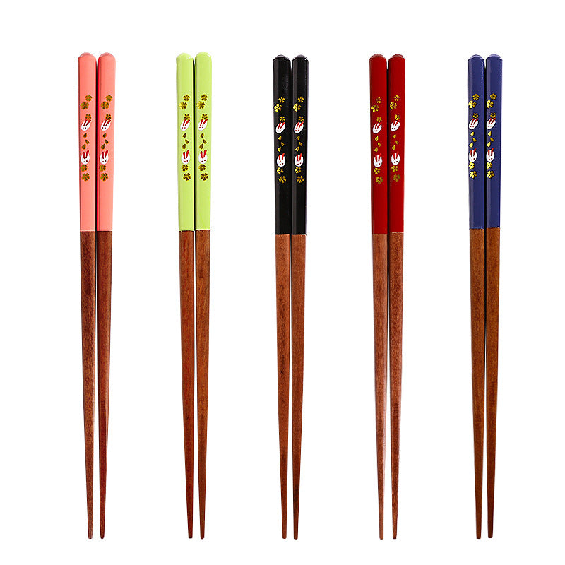 Nippon Chopsticks with  Rabbit / Red