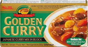 S&B Golden Curry Chukara Medium Hot 220g