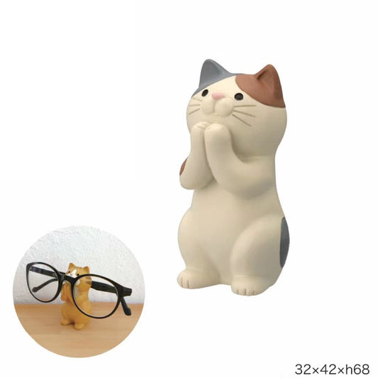 Japanese Hopscotch Cat Eyeglasses Holder