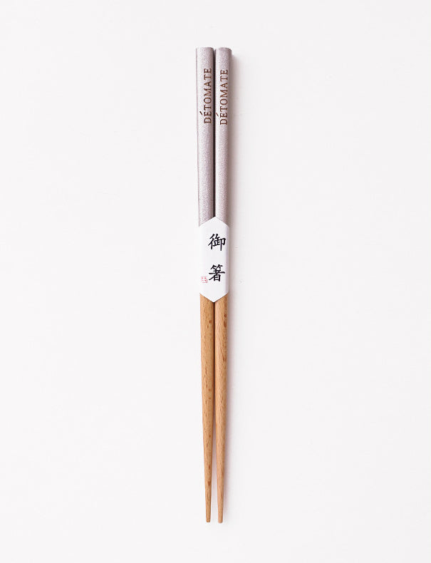 Nippon Beechwood Chopsticks Silver (Gin 22.5cm)
