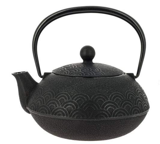 Wave Iwachu Tetsubin Teapot 650 ml Black