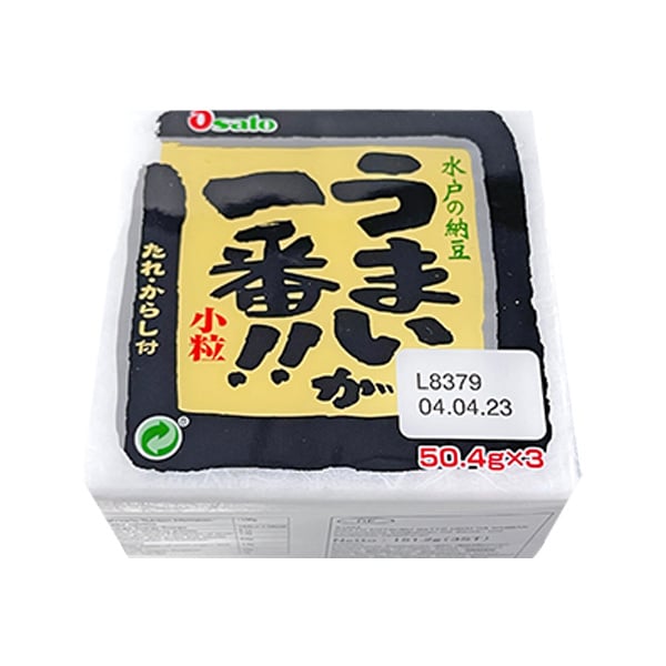 Osato Kotsubu Natto (50.4g*3) 151.2g