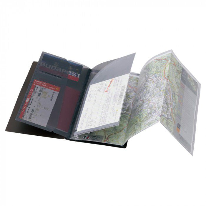 SMART FIT Japan Smart Fit Carrying Pocket for Travel Passport Black