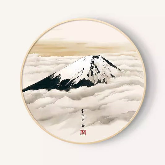 Japanese Famous Wall Art Mount Fuji 40*40 cm